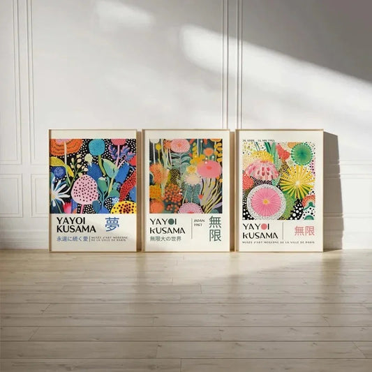 Japanese Inspired Canvas Wall Art Print
