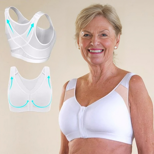 Wire Free Seamless Support Bra With Wide Band