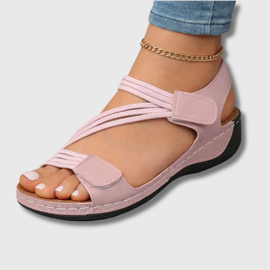 Adjustable Strap Cushioned Comfort Sandals