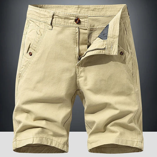 Workwear Chino Shorts with Coin Pocket