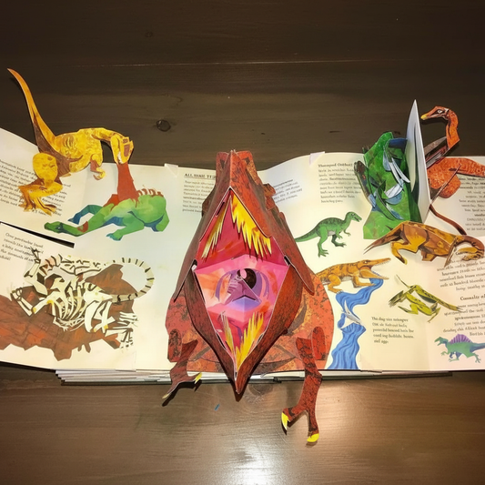 3D Pop Up Dinosaur Encyclopedia Book