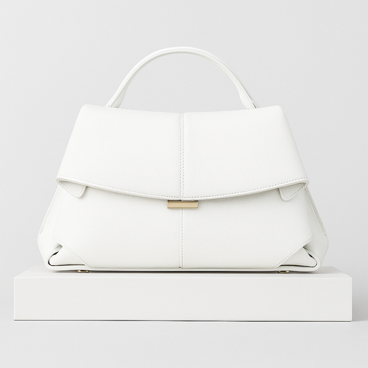 Compact Quality Leather Handbag With Refined Finish