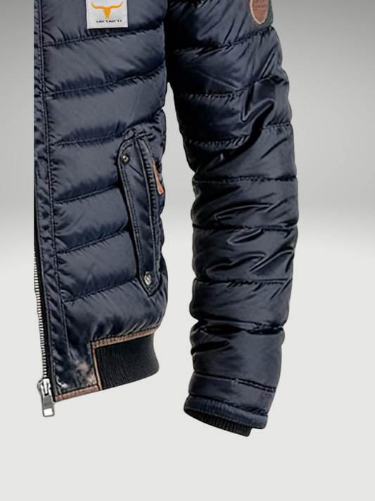 Men's Quilted Puffer Jacket Warm and Lightweight
