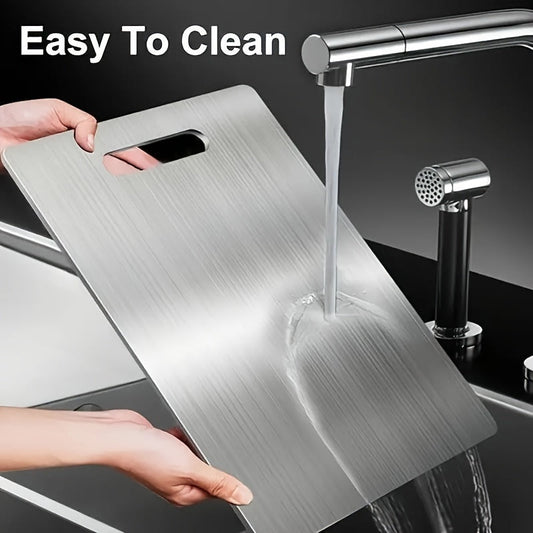 Double-Sided Titanium Steel Cutting Board