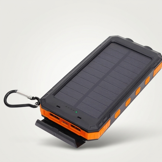 20000mAh Solar Power Bank With LED Flashlight