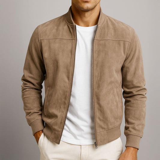 Minimalist Urban Bomber Jacket