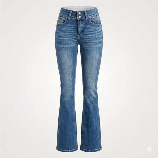 Renvara | High Waist Flare Jeans