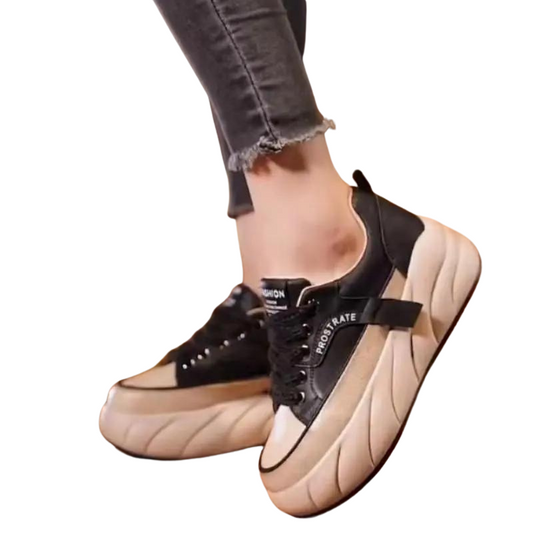 Women's Cushioned Thick Sole Platform Sneakers