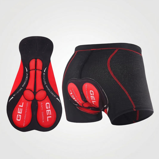 Men's Gel-Padded Cycling Base Layer Shorts
