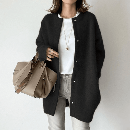 Women's Open Front Cotton Knit Vest
