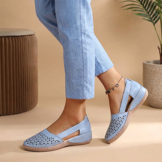 Breathable Cut Out Orthopedic Walking Loafers