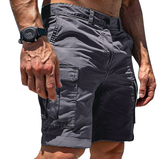 Men's Cargo Shorts with Multiple Pockets