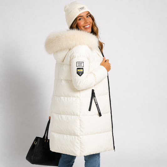 Heliora | Long Hooded Insulated Winter Parka