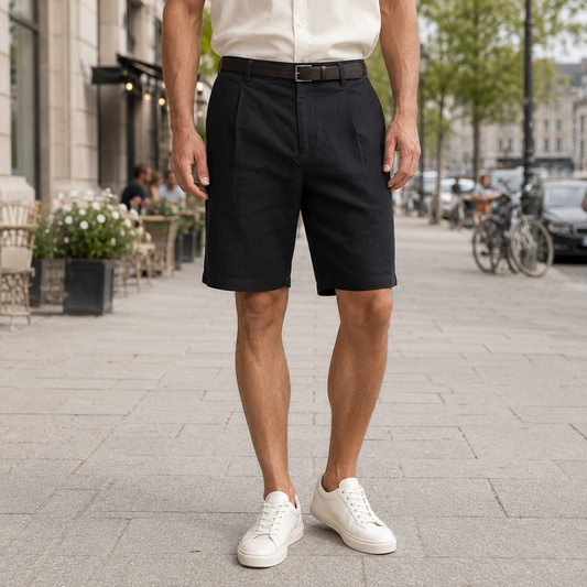 Egon Linen Cotton Shorts