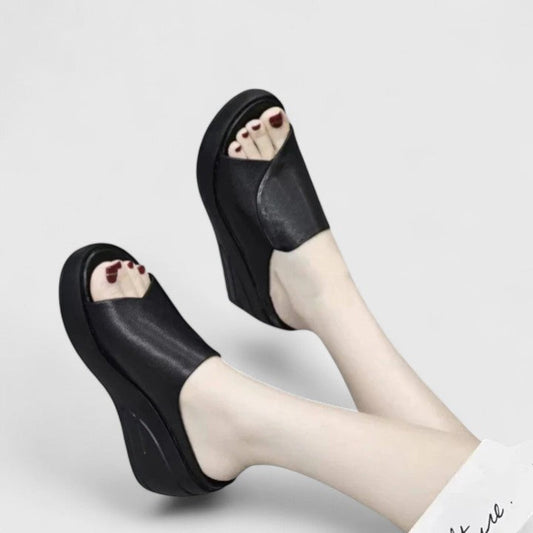 Roomy Toe Box Orthopedic Wedge Sandals