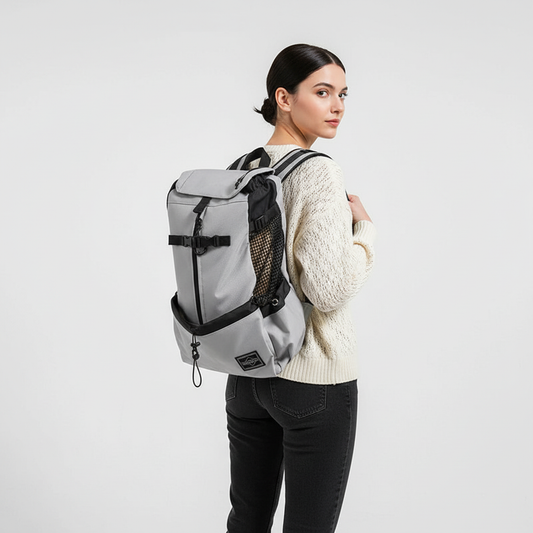 Hands Free Dog Carrier Backpack With Padded Straps