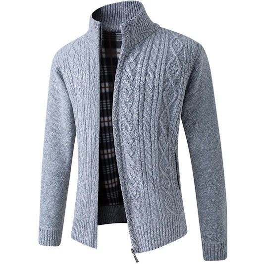 Men's Quilted Lined Zip-Up Vest