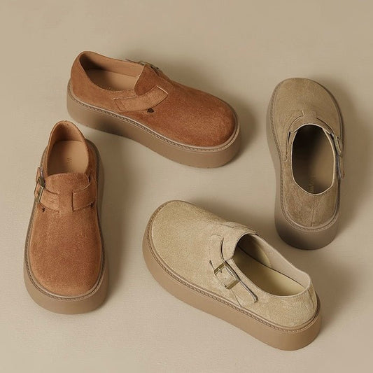 Retro Platform Clogs with Arch Support