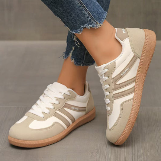 Orthopedic Wide Fit Suede Trainers