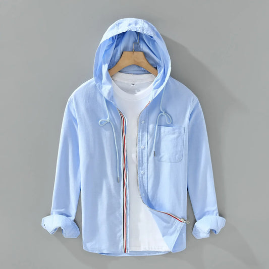 Classic Collar Long Sleeve Casual Shirt