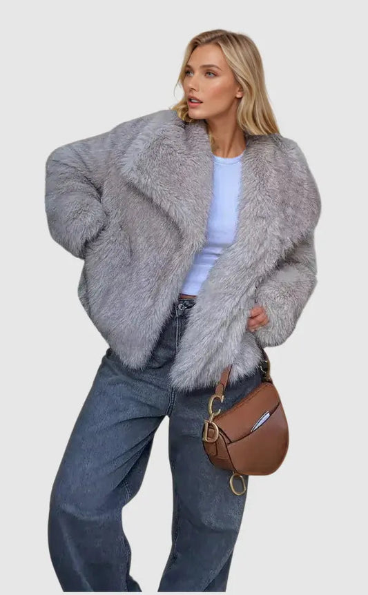 Macy Faux Fur Statement Jacket