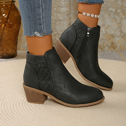 Women's Laser Cut Breathable Orthopedic Boots