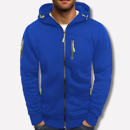 Zip-Up Men's Hoodie Sweatshirt