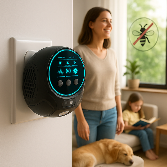Ultrasonic 4-in-1 Pest Repellent Device