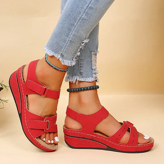 Cushioned Support Open Toe Orthopedic Sandals
