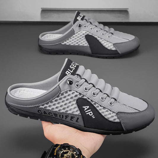 Men's Breathable Mesh Slip On Casual Sneakers