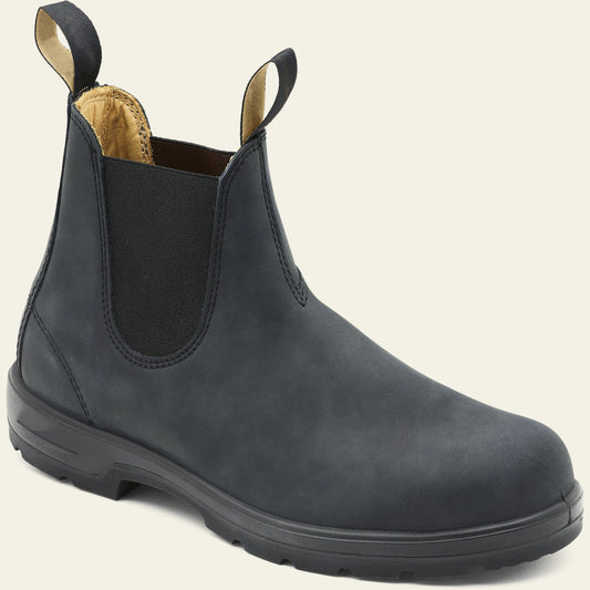 Men's Chelsea Boots Slip-On With Rugged Sole