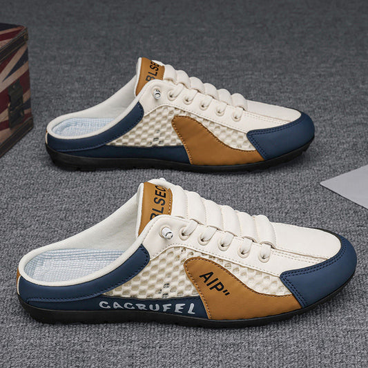 Men's Breathable Mesh Slip On Casual Sneakers