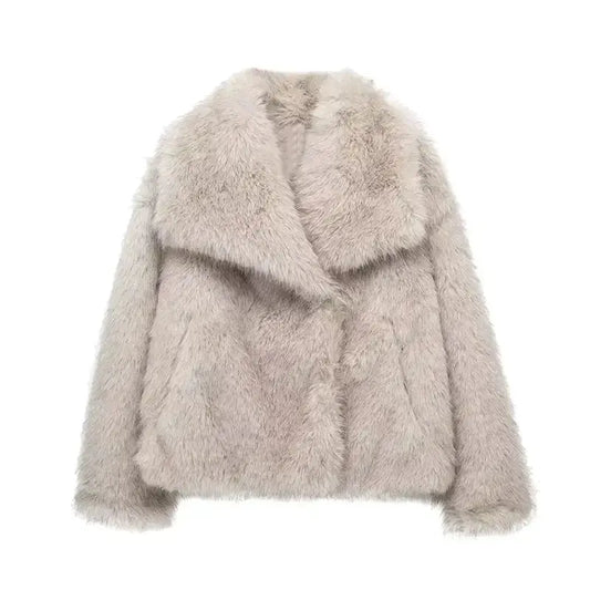 Macy Faux Fur Statement Jacket