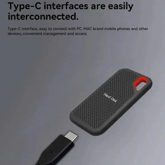 Shockproof Portable External SSD Drive