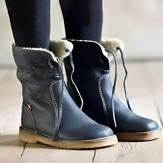 Waterproof Fur-Lined Winter Boots