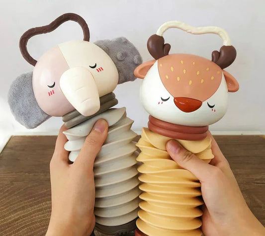 2 in 1 Musical Baby Accordion and Rattle Toy