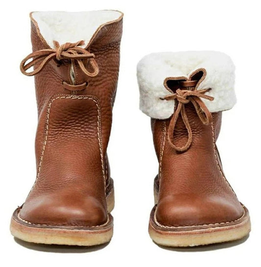 Women's Wool-Lined Waterproof Winter Boots