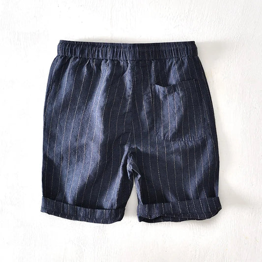 Drawstring Waist Summer Woven Shorts