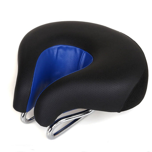 Noseless Padded Wide Bike Saddle