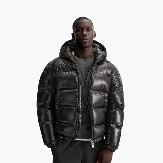 Men's Hooded Quilted Puffer Jacket