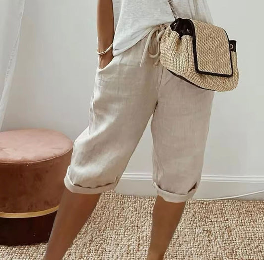 High Waisted Stretch Shorts