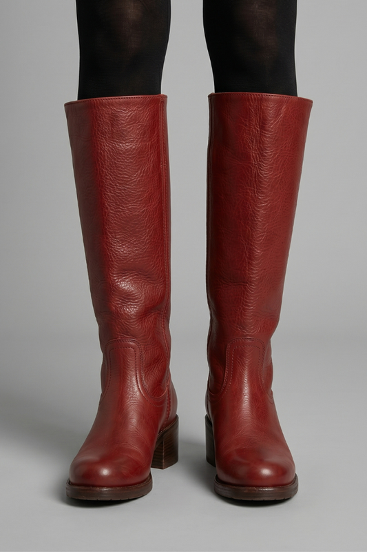 Rounded Toe Orthopaedic Mid-Calf Boots