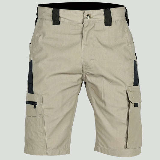 Men's Multi-Pocket Cargo Shorts With Belt Loops