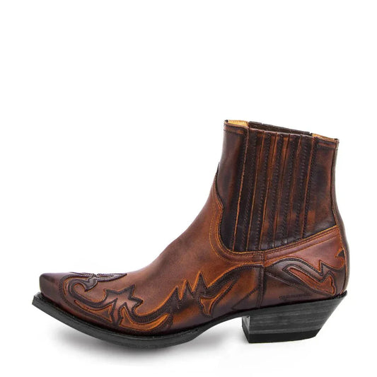 Roderick Genuine Leather Cowboy Boots for Men