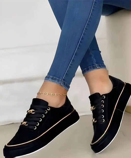 Women's Stylish Lace-Up Orthopedic Sneaker