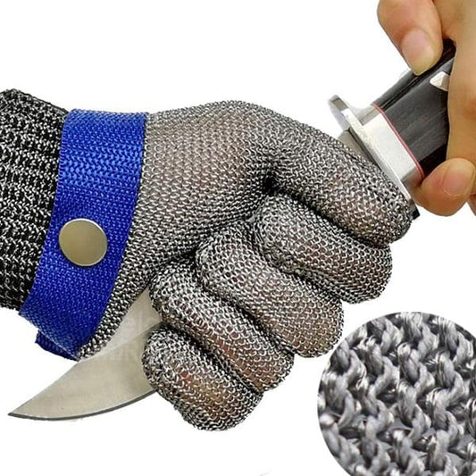 Stainless Steel Mesh Cut-Resistant Glove