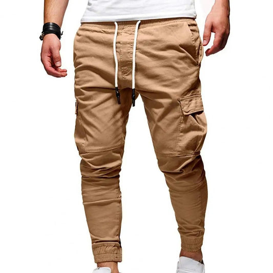 Ethan | Men's Stretch Cargo Pants with Multi Pockets