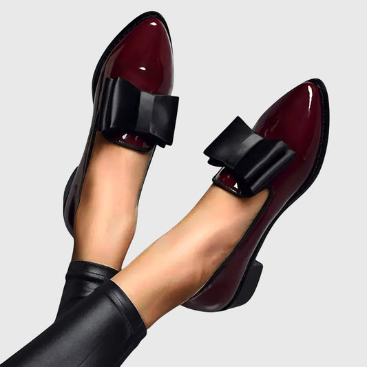 Round Toe Minimalist Slip-On Loafers for Women