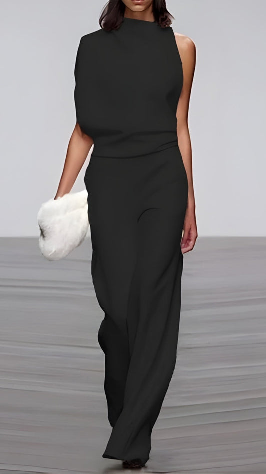Elegant Wide Leg Jumpsuit