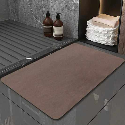 Fast Drying Diatomite Non Slip Bath Mat